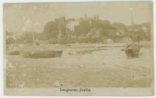 Laugharne Castle Postcard 1907