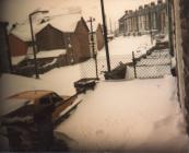 The Big Snow, Madeline Street, Pontygwaith, RCT.