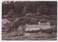 The Ferry House, Laugharne - old postcard.