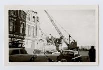 Demolition of Thompson Street, Barry