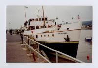 MV Balmoral Wedi'i Docio yn Harbwr Minehead