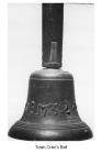 Cowbridge town crier's hand bell 1732