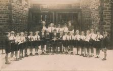 Photograph of the Percussion Band from Adran Yr...