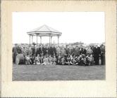 Ammanford Band on Whitsunday, 1958