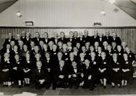 Photograph of Brynaman Pensioners Choir before...