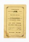 Programme of a Concert at Tabernacl Newydd with...