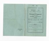 Programme of a Grand Concert by the Famous...