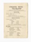 Programme for a 'Cymanfa Bwnc' /...