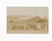 Postcard Eisteddfod showing a substantial...
