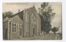 Postcard image of the Baptist Chapel on...