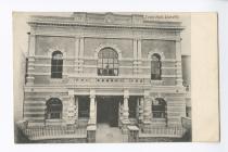Postcard image of Town Hall, Llandilo /...