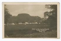 Postcard image of Yeomanry Brigade Camp,...
