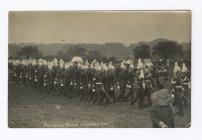 Postcard image of Yeomanry Camp, Llandilo /...