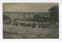 Postcard image of Yeomanry Camp, Llandilo /...