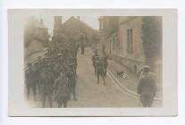 Postcard image of Pembroke Yeomanry, Llandilo /...