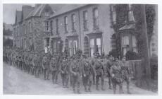 Postcard image of Pembroke Yeomanry, Llandilo /...