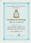 RAF ABDR Instructor Certificate