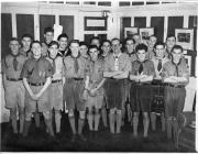 Group of scouts in London (possibly Daily...