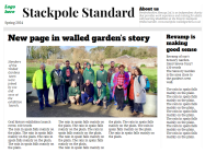 Stackpole Walled Garden newsletter