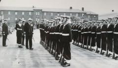 Royal Navy parade HMS Ganges