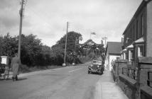 Aberystwyth Road, heading out of Aberteifi ...