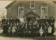 Colwinston chapel group c1930