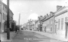 Cowbridge Street Scene showing the Bear Hotel....