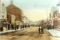 Cowbridge Road, looking east