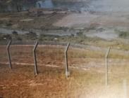 Border fence Hong Kong 1980