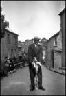 Man and Dog - St David's Street, St Dogmaels