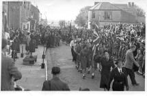 Girl Guide parade at St David's