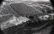 Lead mine below Clywedog dam.