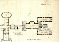 Plan showing a proposed extension at Joint...